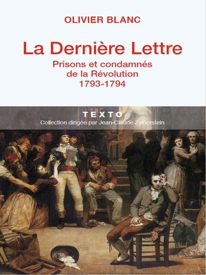 cover image of La dernière lettre